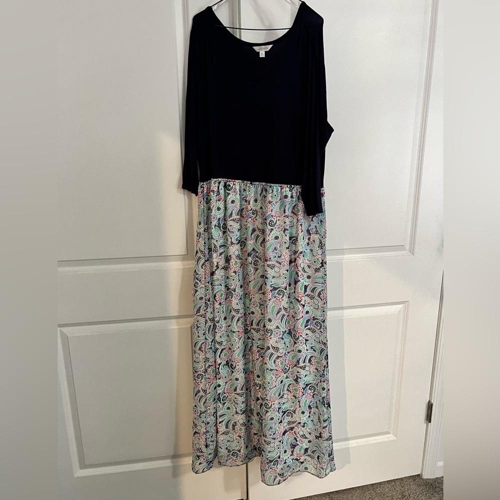Cute Mixed Maxi Dress